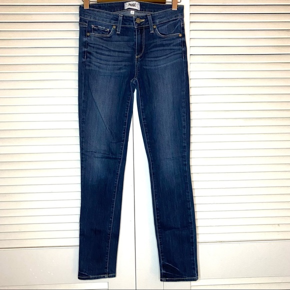 PAIGE Skyline Ankle Peg Skinny Jeans size 27 - Picture 2 of 8